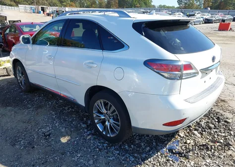 2013 Lexus Rx 450H z USA, uszkodzony, nr VIN JTJBC1BA0D2449469